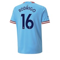 Manchester City Rodri Hernandez #16 Fußballbekleidung Heimtrikot 2022-23 Kurzarm